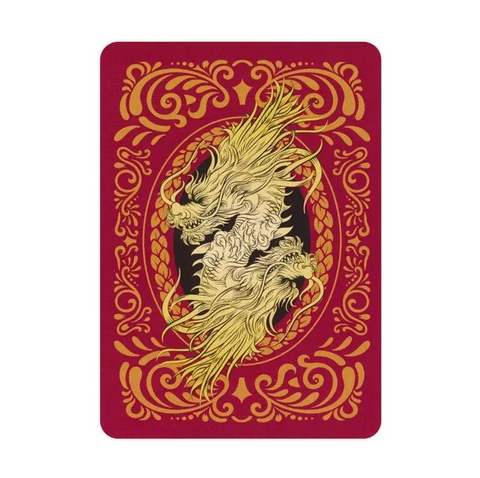 Bicycle Dragon Red Playing Cards Deck Original Poker Size Quality 10043598