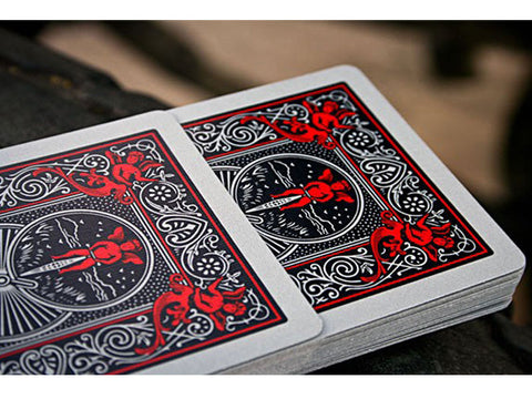 Bicycle Tragic Royalty Playing Cards Deck Glow In Dark Under Black Light NEW