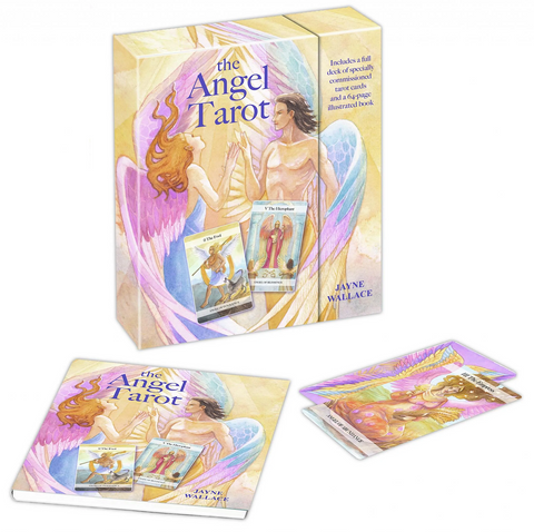 The Angel Tarot Cards & Illustrated Book Cico Books By Jayne Wallace Heaven NEW