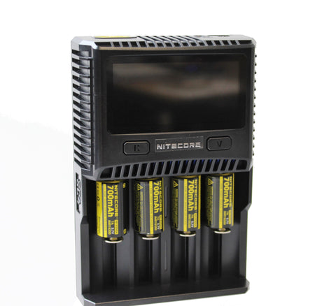 Nitecore Sc4 Superb Charger Eu Rechargeable Battery Charger Li-Ion/Nimh NEW