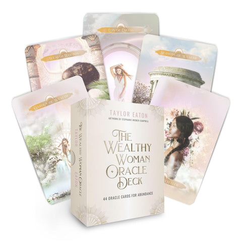Wealthy Woman Oracle Deck by Muse Oracle Press, 44 Cards + Guidebook, Sealed
