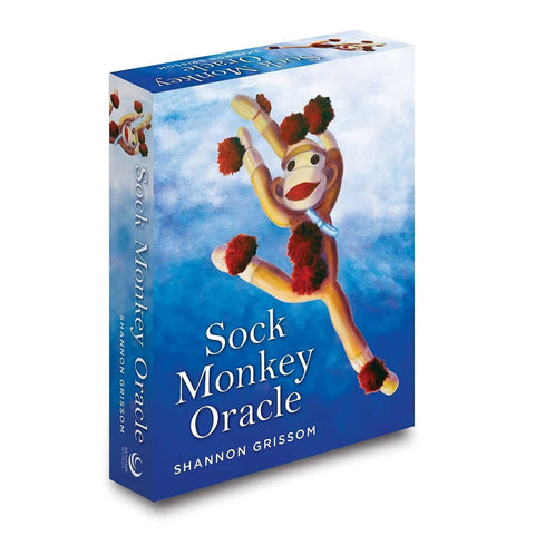 Sock Monkey Oracle Cards Deck Beyond Words Shannon Grissom And Guidebook NEW