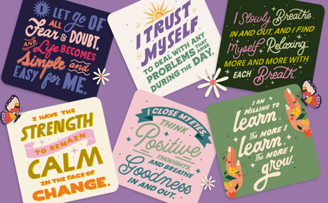 Affirmations for a Stress-Free Life Cards Hay House