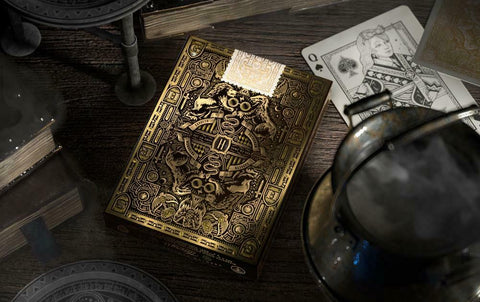 Harry Potter Yellow Playing Cards Deck Theory 11 Magic Cards Hufflepuff