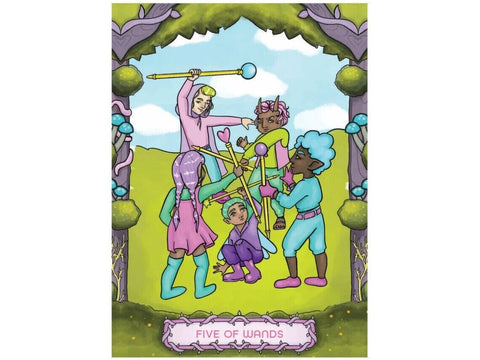 Sweet Forager's Tarot Card Deck Rockpool Publishing Fairytale By Sam Rook RP151