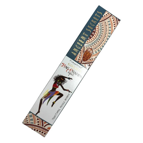 Vijayshree Golden Ancient Copal & Nag Champa Incense Sticks, 15g