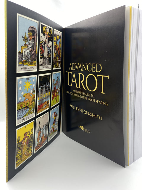 Advanced Tarot Book Blue Angel By Paul Fenton-Smith Guide To Tarot Reading NEW