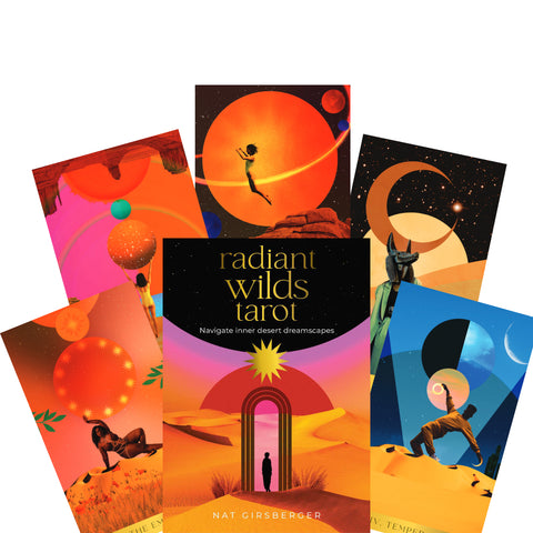 Radiant Wilds Tarot Cards Deck Navigate Inner Desert Dreamscapes Rockpool NEW