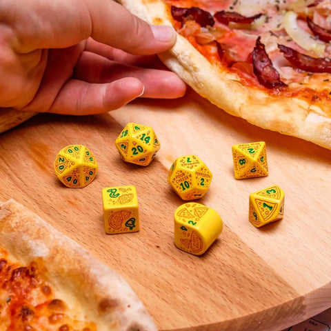 Q WORKSHOP Pizza Dice Set Margherita