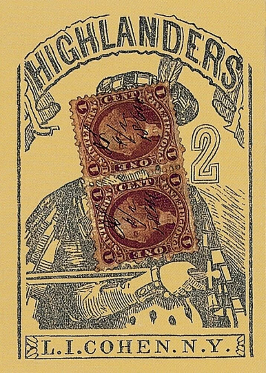 1864 Highlanders Poker Cards Deck US Games Systems Playing Cards History NEW