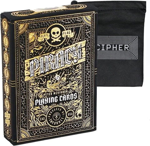 Piracy Luxury Playing Cards Deck Theory 11 Peter Mckinnon Flag Made In USa NEW