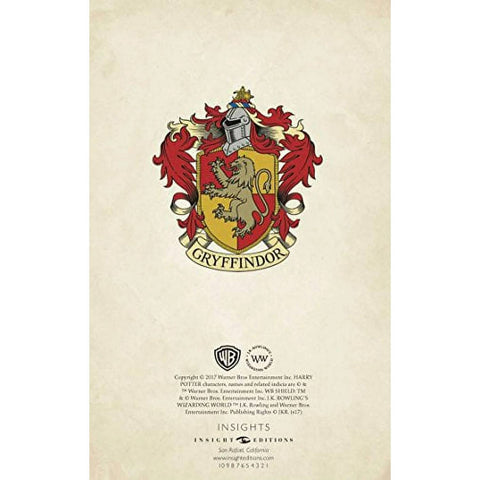 Harry Potter: Gryffindor Ruled Pocket Journal Insiht Editions