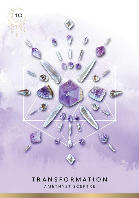 Crystal Grid Oracle Cards Deck Deluxe Edition Rockpool Publishing NEW