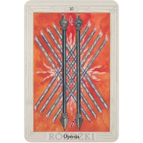 Tarot Thota Standard Deck Cards Polish Edition Thoth Tarot Agm 10045888