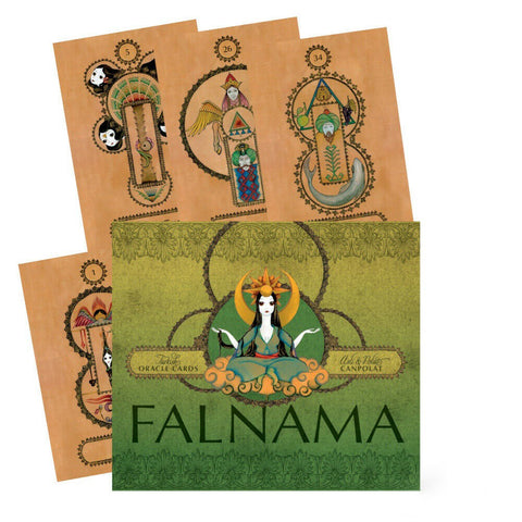 Falnama: Turkish Oracle Cards Deck Book Set Schiffer Publishing Asli Polat NEW