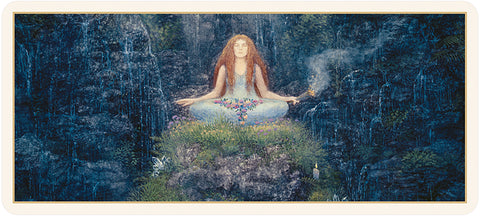 Because I Love Myself Cards Deck Mini Blue Angel Lucy Gavendish Esoteric NEW
