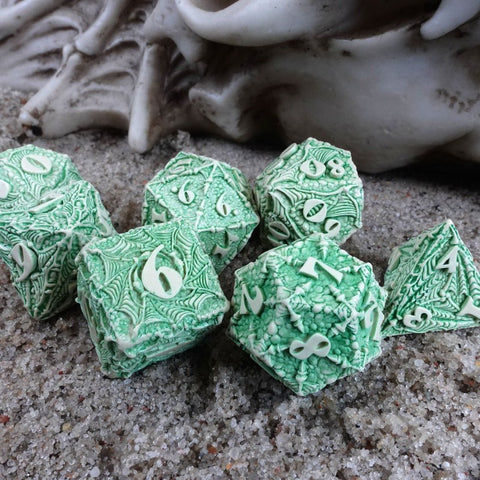 Dracopolis The Andean Longneck Dice Set Q-WORKSHOP