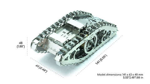 Marvel Tank 2 Model Building Kit Original Time For Machine Stainless Steel NEW