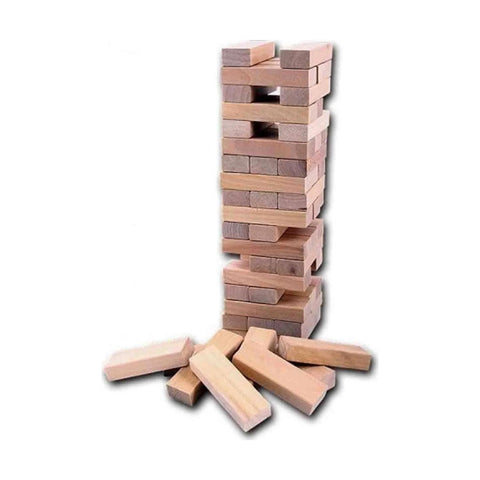 Balance Woody Wooden Balance Game Flash Woody 54 Pieces Star 1061237
