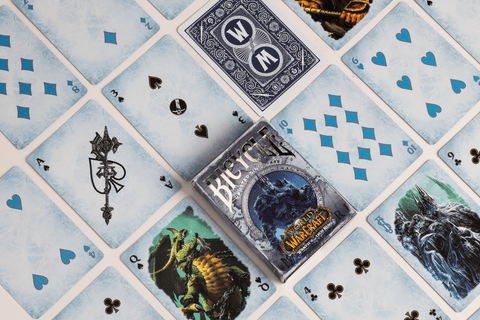 Bicycle World Of Warcraft Wrath Wlk Playing Cards Deck Poker Size Uspcc