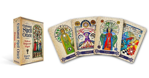 Enchanted Spell Oracle Cards Deck Rockpool Publishing Medieval Hedgewitch NEW