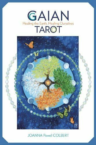 GAIAN TAROT CARDS BOOK SET SCHIFFER PUBLISHING JOANNA COLBERT NEW