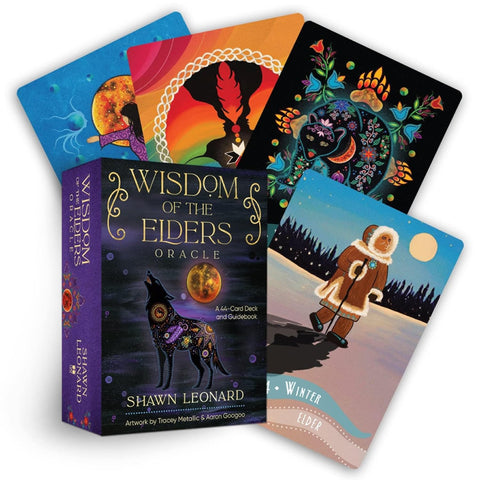 Wisdom Of The Elders Oracle Cards Deck And Guidebook By Shawn Leonard
