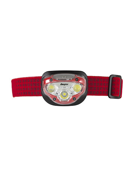 Energizer Vision Hd Headlamp Lp09071 300 Lumens Red Ipx4 3 Aaa Batteries NEW