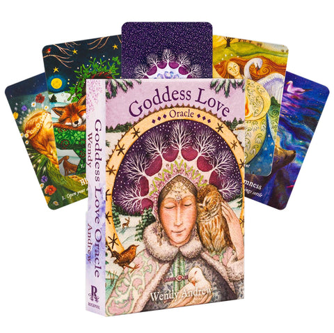 Goddess Love Oracle Cards Deck Rockpool Wendy Andrew Esoteric Beauty Divine NEW