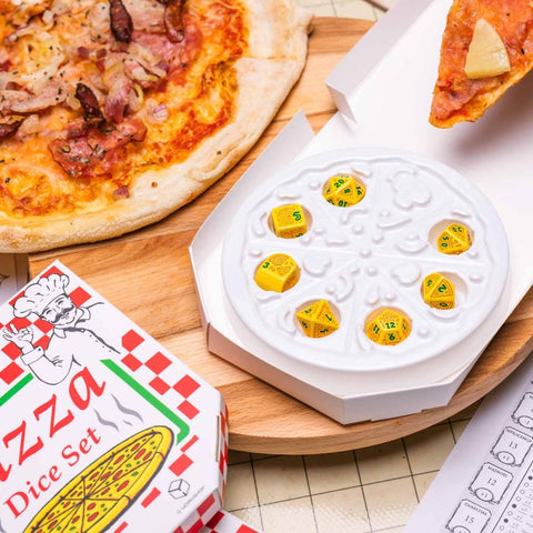 Q WORKSHOP Pizza Dice Set Margherita