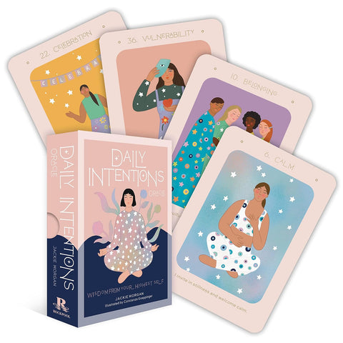 Daily Intentions Oracle Cards Deck Oneself Wisdom Rockpool Publishing RP160