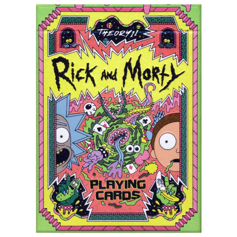 Rick And Morty Playing Cards Deck Premium Theory 11 Magic Tricks USpcc T1182