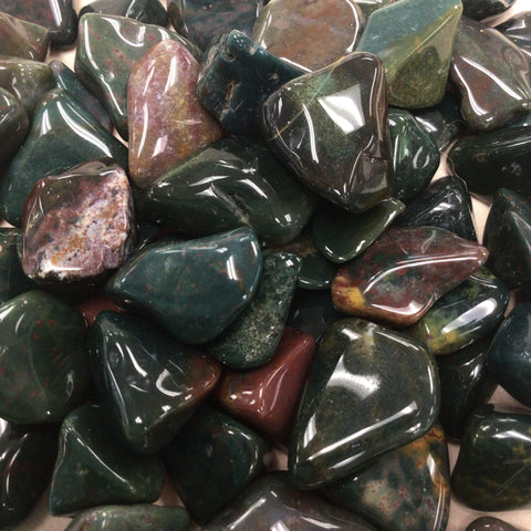 24 Large Tumble Stones - Fancy Jasper Gemstones Talisman Ancient Wisdom NEW