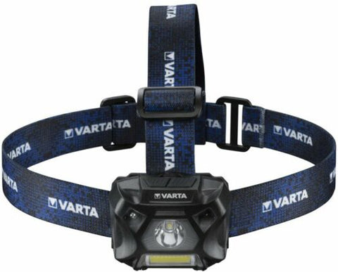 Varta Led Headlight Work Flex Motion Sensor H20 Batteries Included Aaa Black NEW