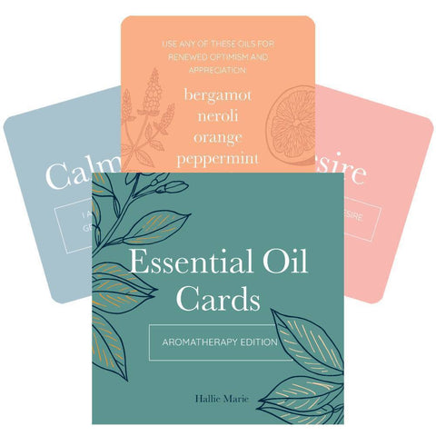 Essential Oil Cards Aromatherapy Edition Rockpool Publishing Hallie Marie NEW