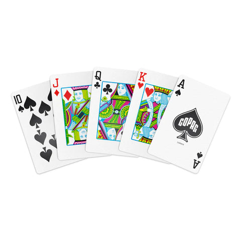 Copag Neoteric Bridge Playing Cards Double Deck Regular Index Red/Green 029-9