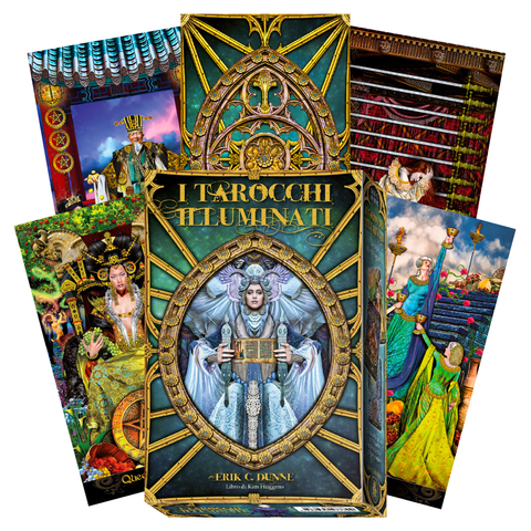 Tarot Illuminati Deck Cards Book Set Esoteric Fortune Telling Lo Scarabeo Kit24