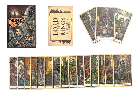 The Lord Of The Rings Tarot Cards Deck & Guidebook