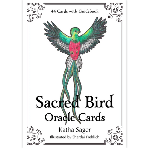Sacred Bird Oracle Cards Deck Animal Dreaming Publishing Katha Sager Magic NEW