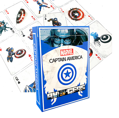 Captain America Stripper Playing Cards Deck Jlcc Magic Poker Marvel Avengers NEW
