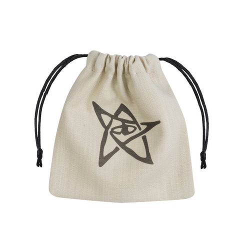 Call Of Cthulhu Beige & Black Dice Bag Roleplaying Games Q-Workshop Rpg Bcth101
