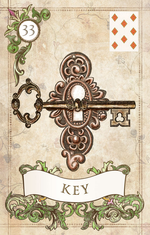 Old Style Lenormand Fortune-Telling Cards Deck US Games Systems Alexander Ray