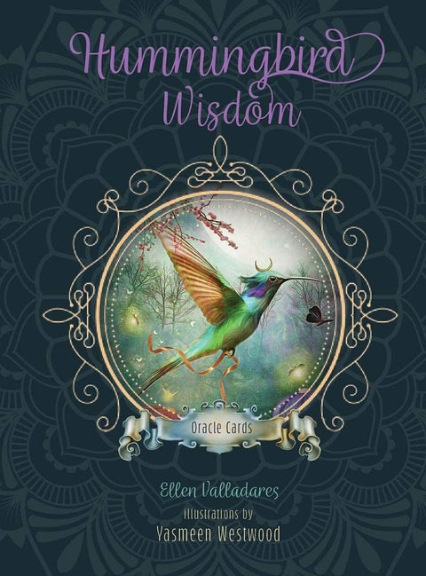 Hummingbird Wisdom Oracle Cards Deck Schiffer Publishing Guidance Birds NEW