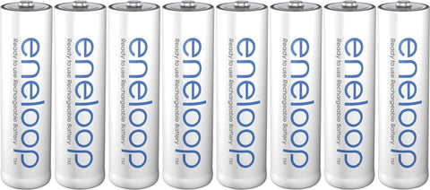 8 Aa Lr6 Panasonic Eco Friendly Eneloop Rechargeable Batteries 2000Mah 8Bl NEW