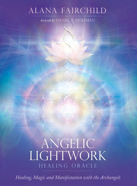 Angelic Lightwork Healing Oracle Magic Cards Deck Blue Angel Alana Fairchild NEW