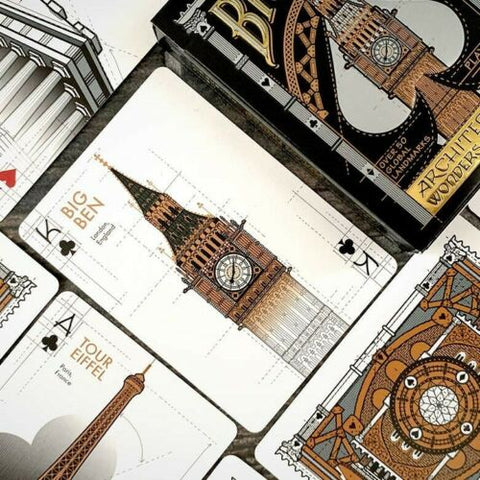 Bicycle Architectural Wonders Of The World Playing Cards Deck Quality 1044948