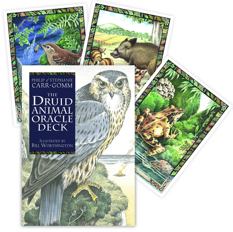 The Druid Animal Oracle Deck Cards By S. Carr-Gomm & B. Worthington Wbp11