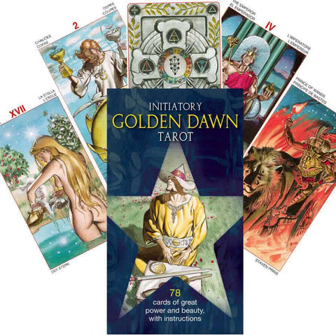 Initiatory Tarot Of The Golden Dawn Deck Cards Berti Esoteric Lo Scarabeo NEW