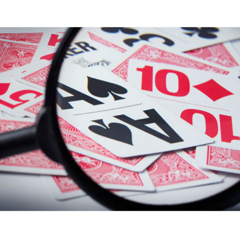 Bicycle Large Print Bridge Size Playing Cards Deck Super Jumbo Red USPCC New