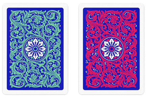 Copag 1546 Neoteric Poker Size Jumbo Index Double dDeck (Red/Green)